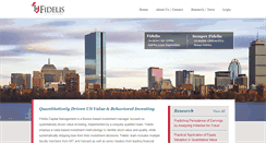 Desktop Screenshot of fidelis-capital.com